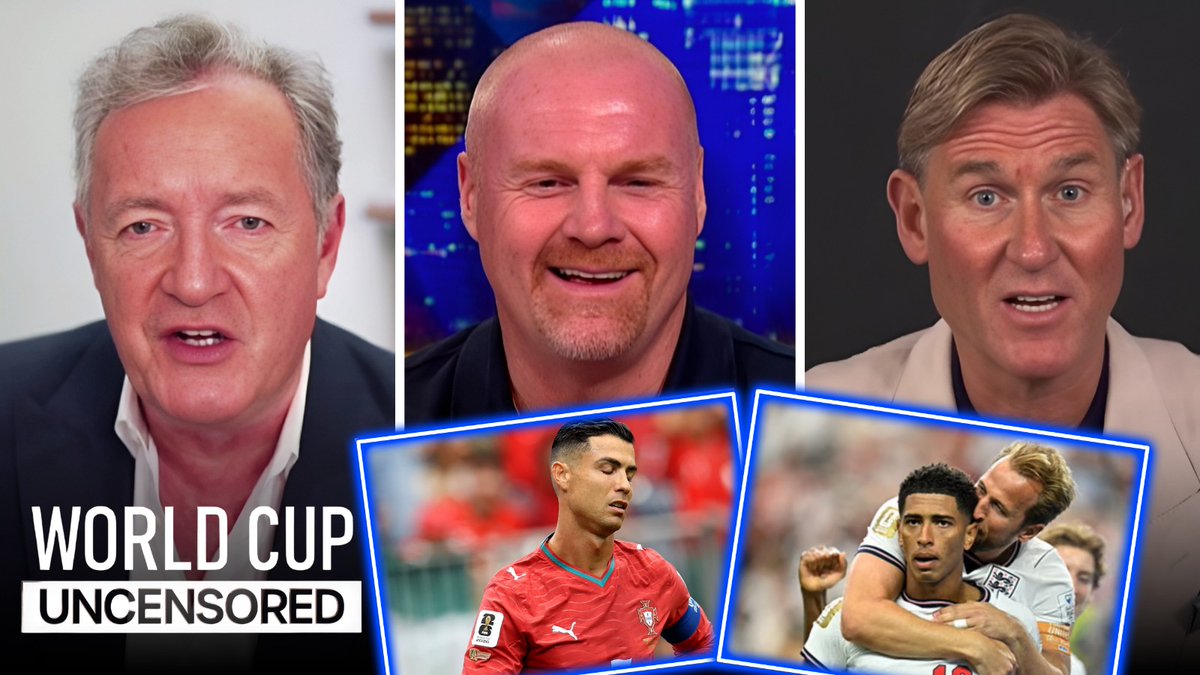 Is Cristiano Ronaldo washed? Should England's manager be English? Will England FINALLY bring it home? 🏴󠁧󠁢󠁥󠁮󠁧󠁿 Sean Dyche joins Simon Jordan &amp; Piers Morgan to debate it all 👇 NEW episode just dropped: 📺 Piers Morgan | @SJopinion10
