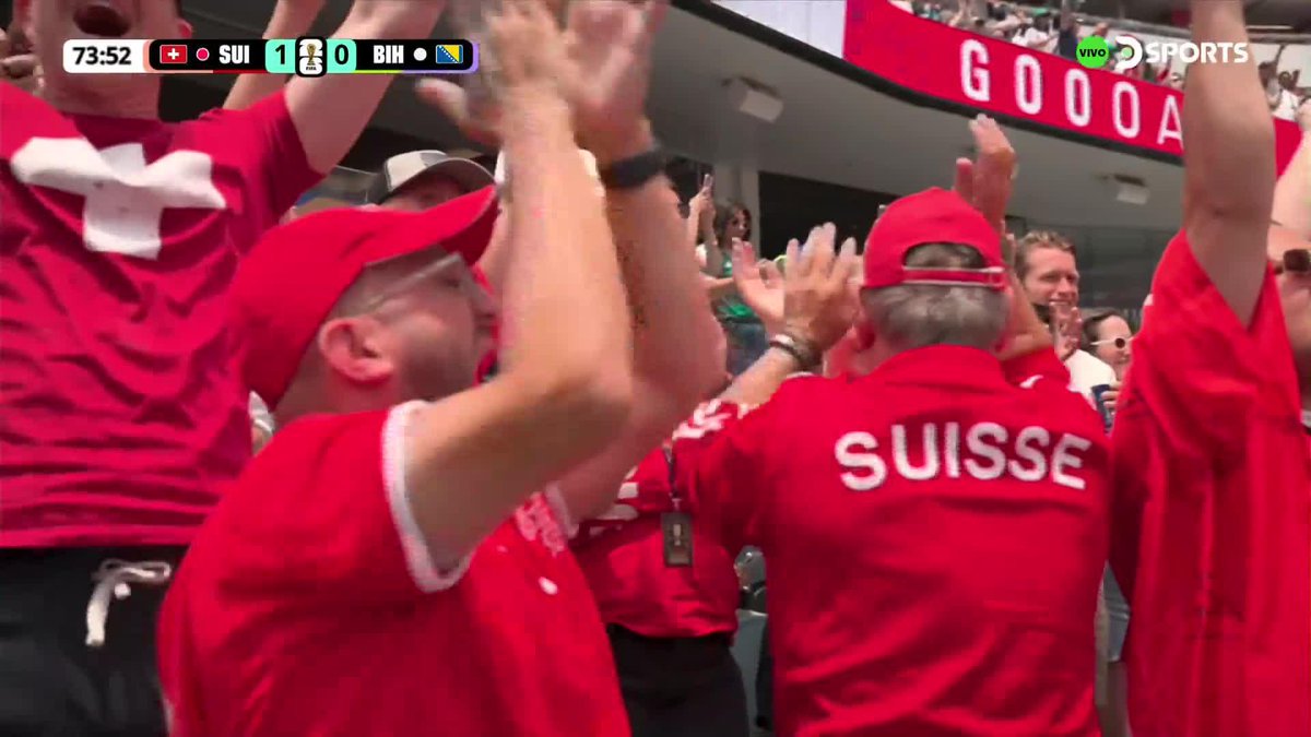 🇨🇭🔥 GRAN VOLEA DE MANZAMBI Y 1-0 DE SUIZA A BOSNIA.