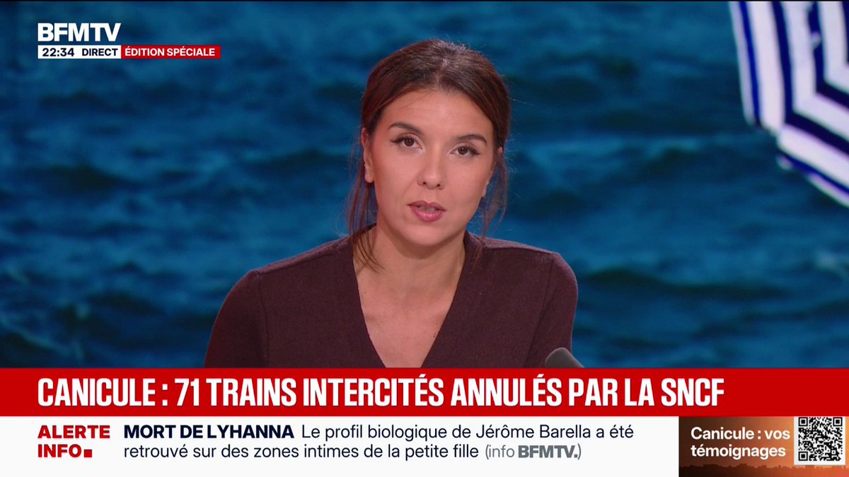 Canicule: la SNCF annule 71 trains Intercités face aux fortes chaleurs