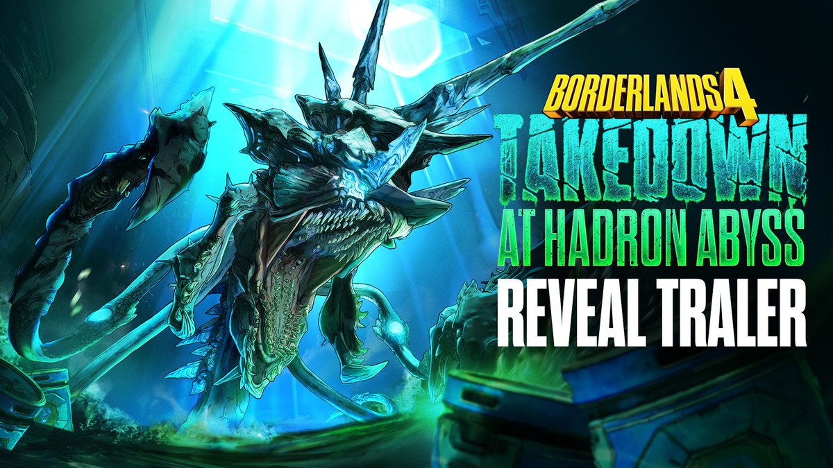 Hunt down the Child of Terramorphous in Takedown at Hadron Abyss, available for free for all players on June 25. 🐟☠️ Full Details: