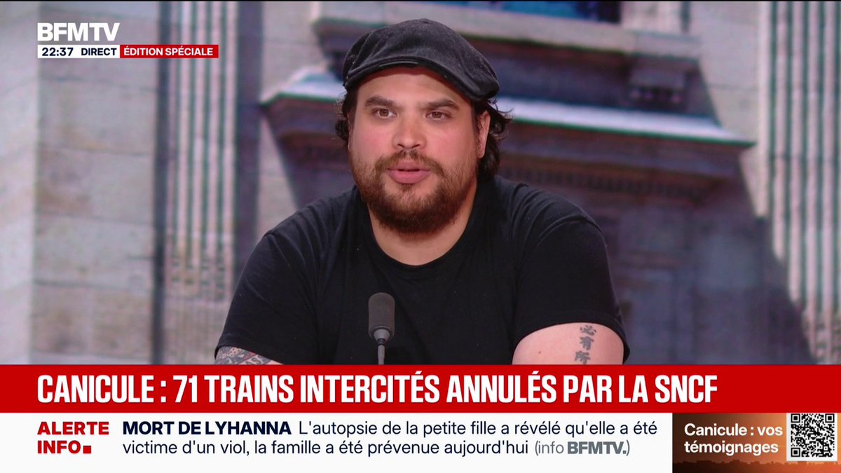 Trains annulés en raison des fortes chaleurs: "On sait depuis la canicule de 2003 que la limite de ce matériel a été atteinte", assure Axel Persson, secrétaire général du syndicat CGT Cheminots de Trappes et Rambouillet