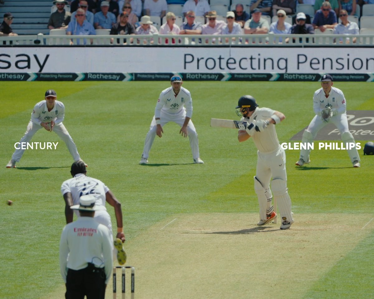 The 3rd Kiwi to score 3 figures in 3 formats: Glenn Phillips 😎💪