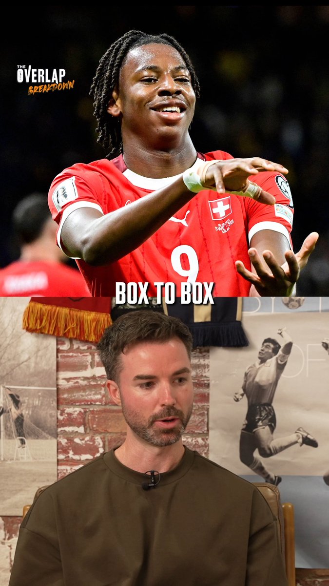 "He's got the scope to move into the Premier League!" Youngster Johan Manzambi with a great start to the World Cup ⚽️⚽️