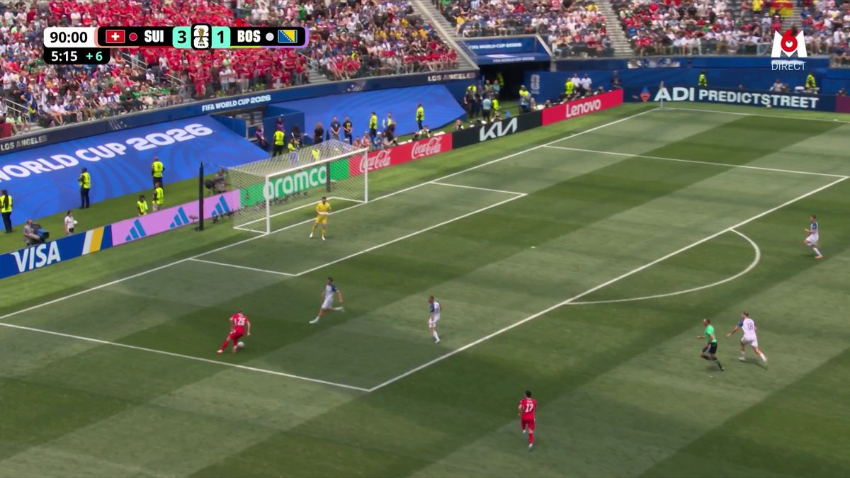 🚨 La Bosnie avait déjà perdu, mais Ermin Mahmić 🇧🇦 a inscrit l'un des plus beaux buts de ce Mondial ! 😳 QUELLE REPRISE DE VOLÉE ! ☄️ 🎥 M6 - Coupe du Monde de la FIFA 2026™
