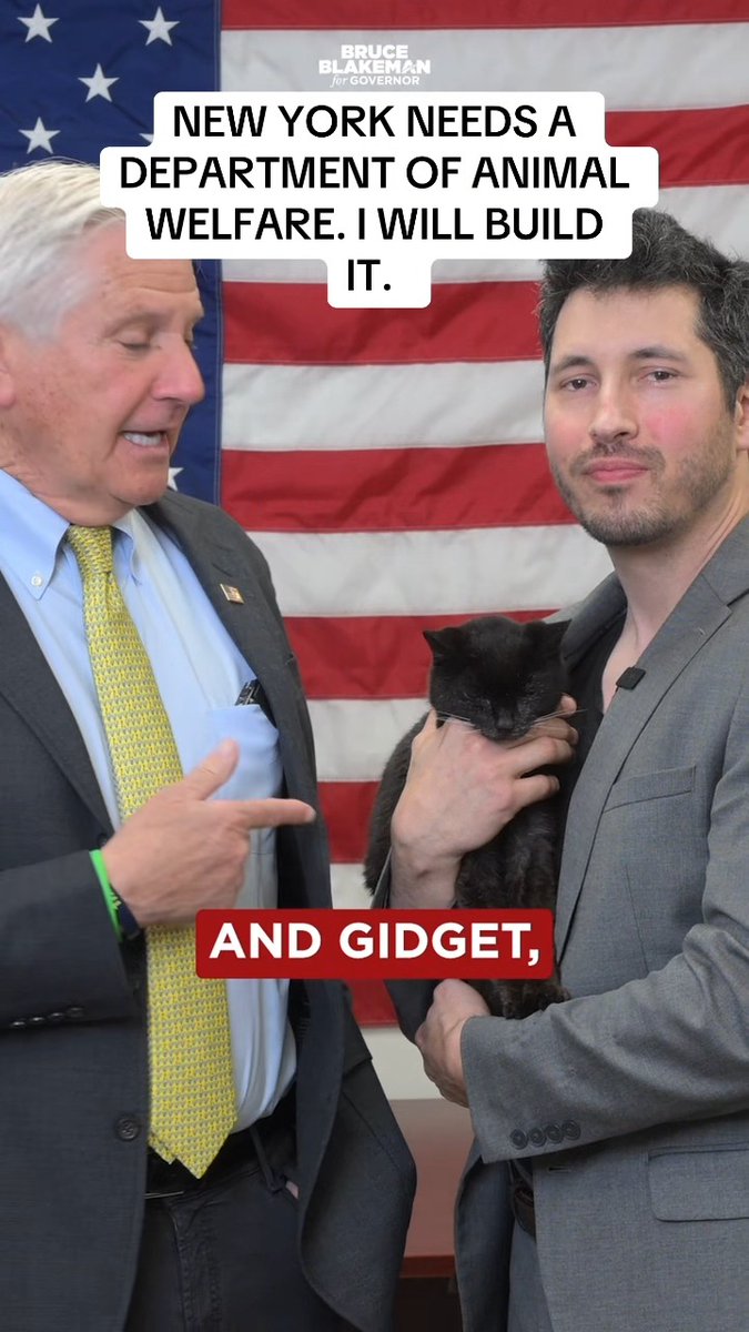 New Yorkers love their pets, and I do too. When I am Governor, I'll create a central Department of Animal Welfare to protect dogs, cats, and every animal in this state. Hochul ignored them. I won't.