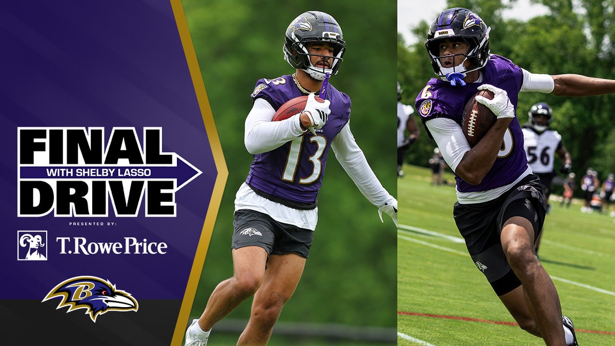 “They’re doing a wonderful job.” QB Lamar Jackson likes what he sees from the rookie receivers.
