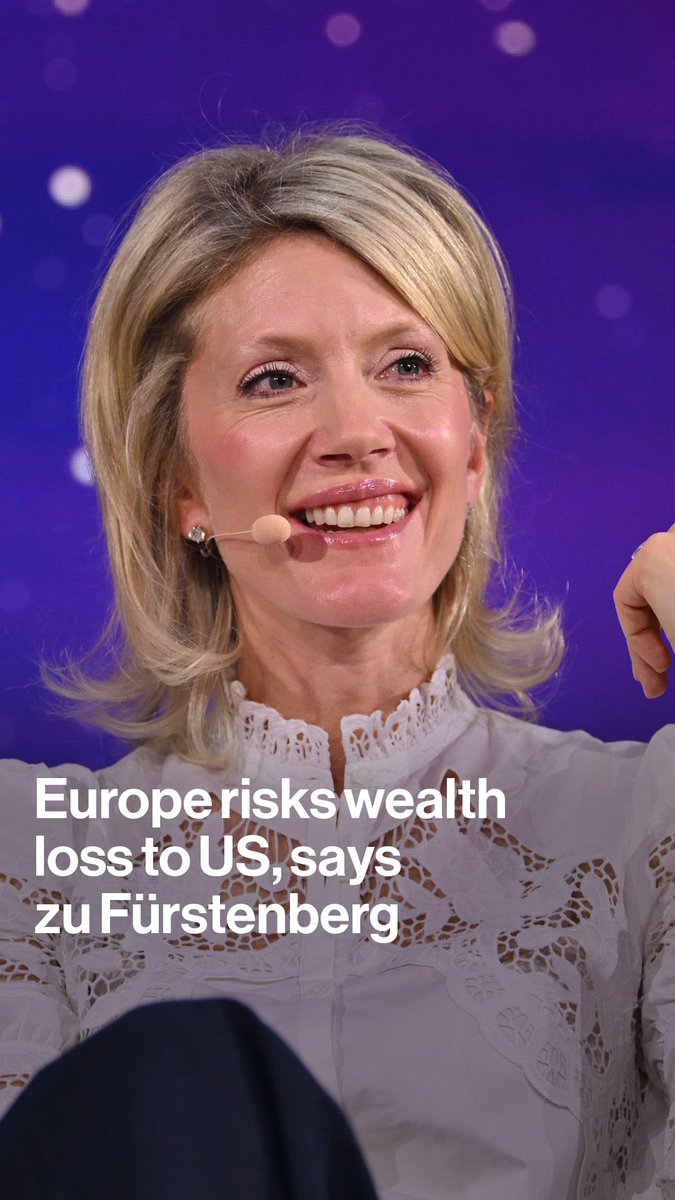 Europe risks the largest involuntary transfer of wealth to the US unless it builds its own AI future, General Catalyst's Jeannette zu Fürstenberg says. Watch the full conversation with Francine Lacqua at the VivaTech X Bloomberg Awards:
