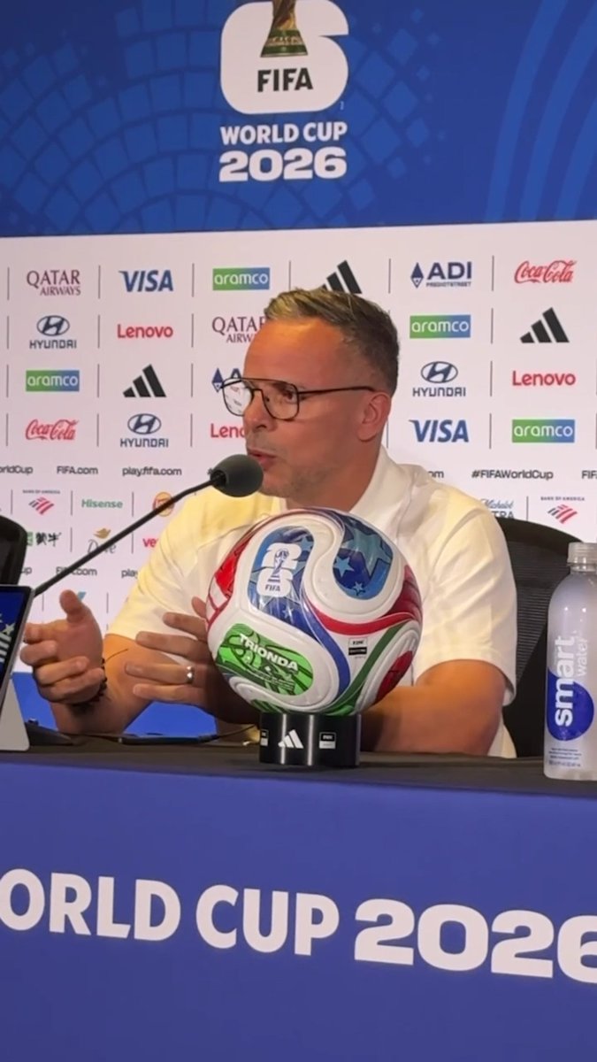 🇲🇦🗣️ Mohamed Ouahbi : « On peut penser ce qu’on veut. Ils sont devant nous. L’Écosse 🏴󠁧󠁢󠁳󠁣󠁴󠁿 a 3 points, nous en avons 1. On peut encore faire mieux. »
