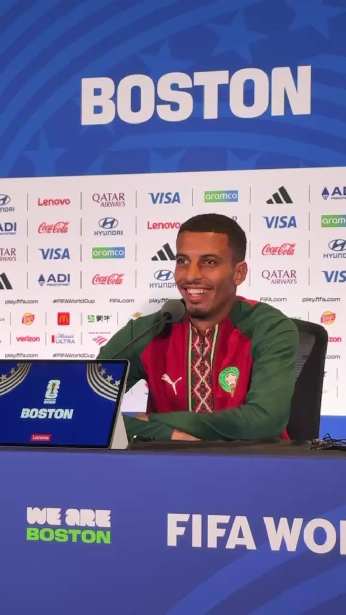 🇲🇦🗣️ Azzedine Ounahi : « Président Fouzi Lekjaa est un passionné de football. S’il en avait la possibilité, il entrerait même sur le terrain pour jouer avec nous. On connaît tous son patriotisme et tout ce qu’il a apporté au football marocain. »