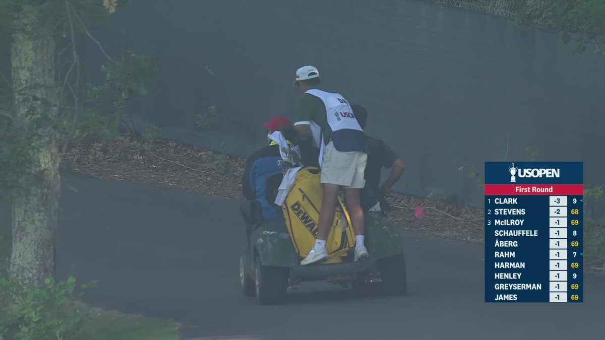 Jason Day has withdrawn from the 126th U.S. Open due to injury. He was +7 thru 10 holes.
