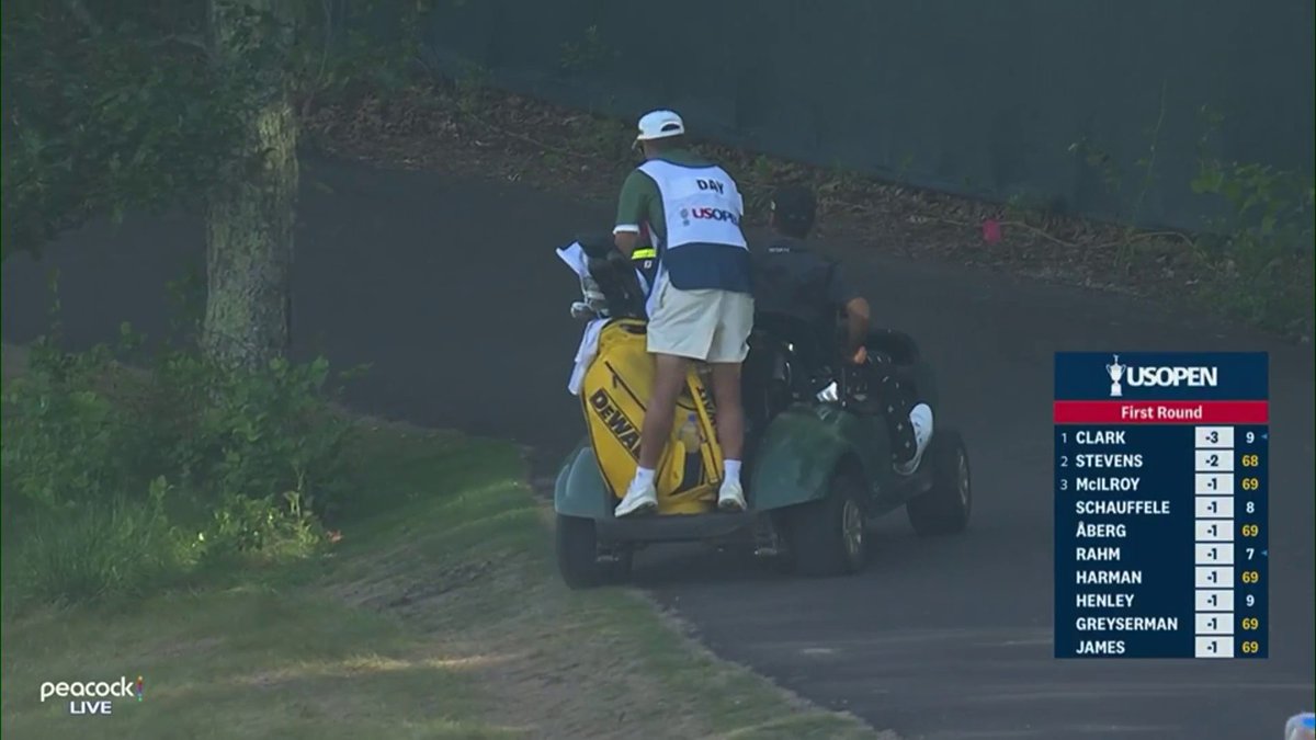 Jason Day has withdrawn from the U.S. Open due to injury 📺Peacock