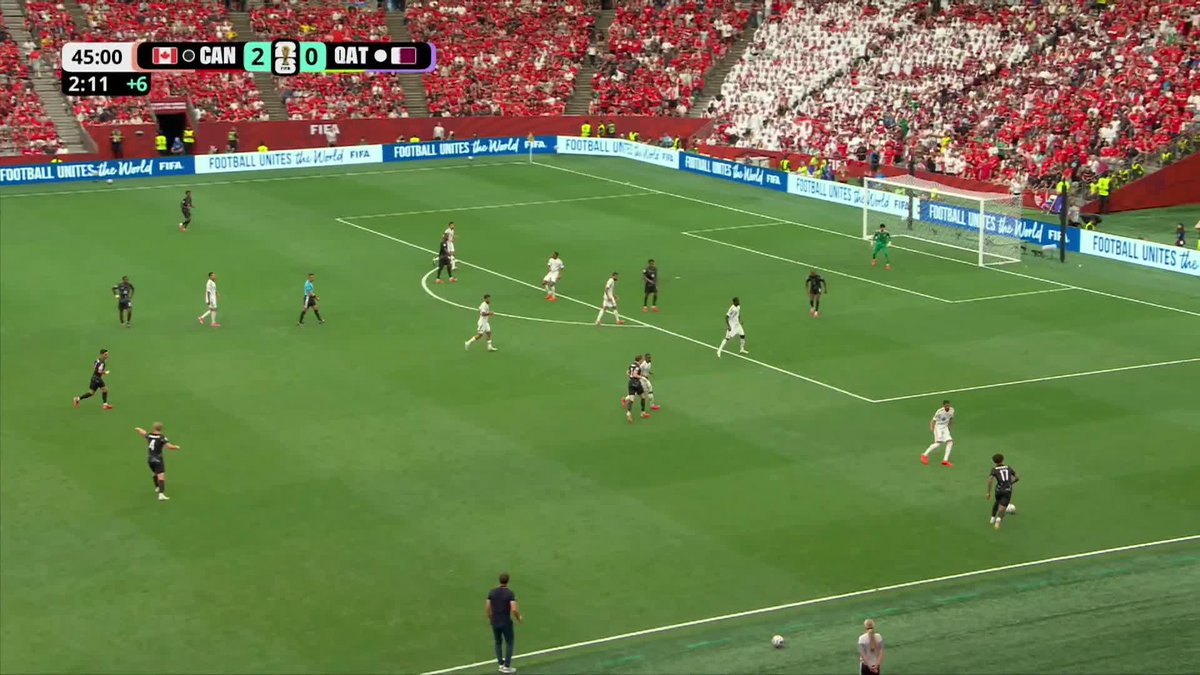 JONATHAN DAVID HAS ANOTHER! Canada now leads 3-0 after David gets another! #FIFAWorldCup