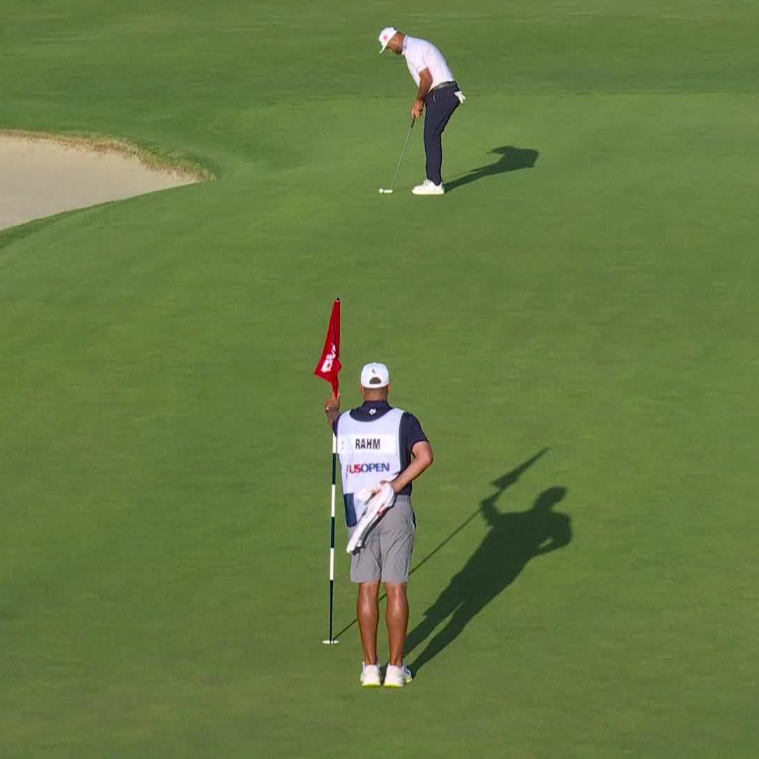 "It's hard to get the speed and the line here." Unless Jon Rahm is putting... 📺 U.S. Open Round 1 on Peacock & NBCSN