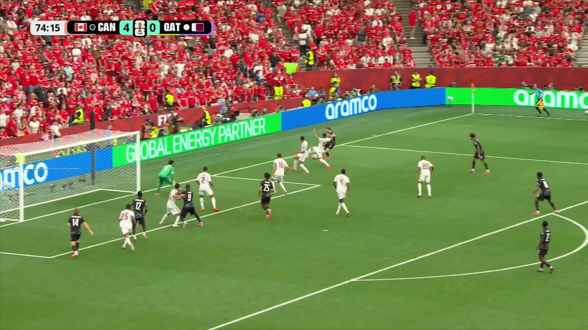 Qatar score an own goal as Canada now have FIVE! #FIFAWorldCup