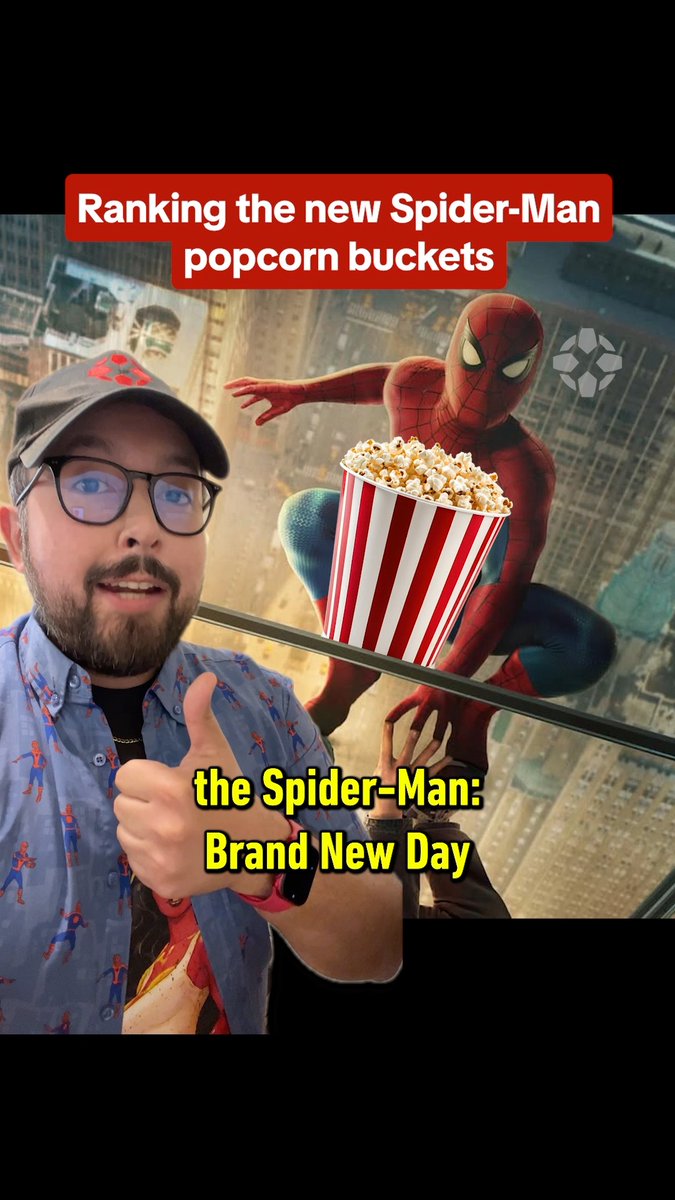 Which movie theater chain has the best #SpiderMan popcorn bucket?