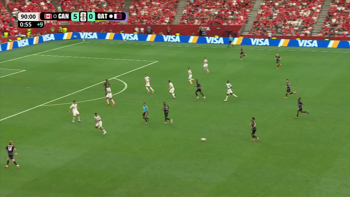 Jonathan David has a hat-trick for Canada! #FIFAWorldCup