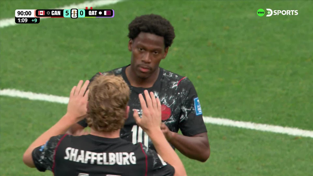🇨🇦🔥 CANADÁ 6-0 CATAR. Triplete de Jonathan David, que iguala a Messi como goleador del Mundial. ‼️