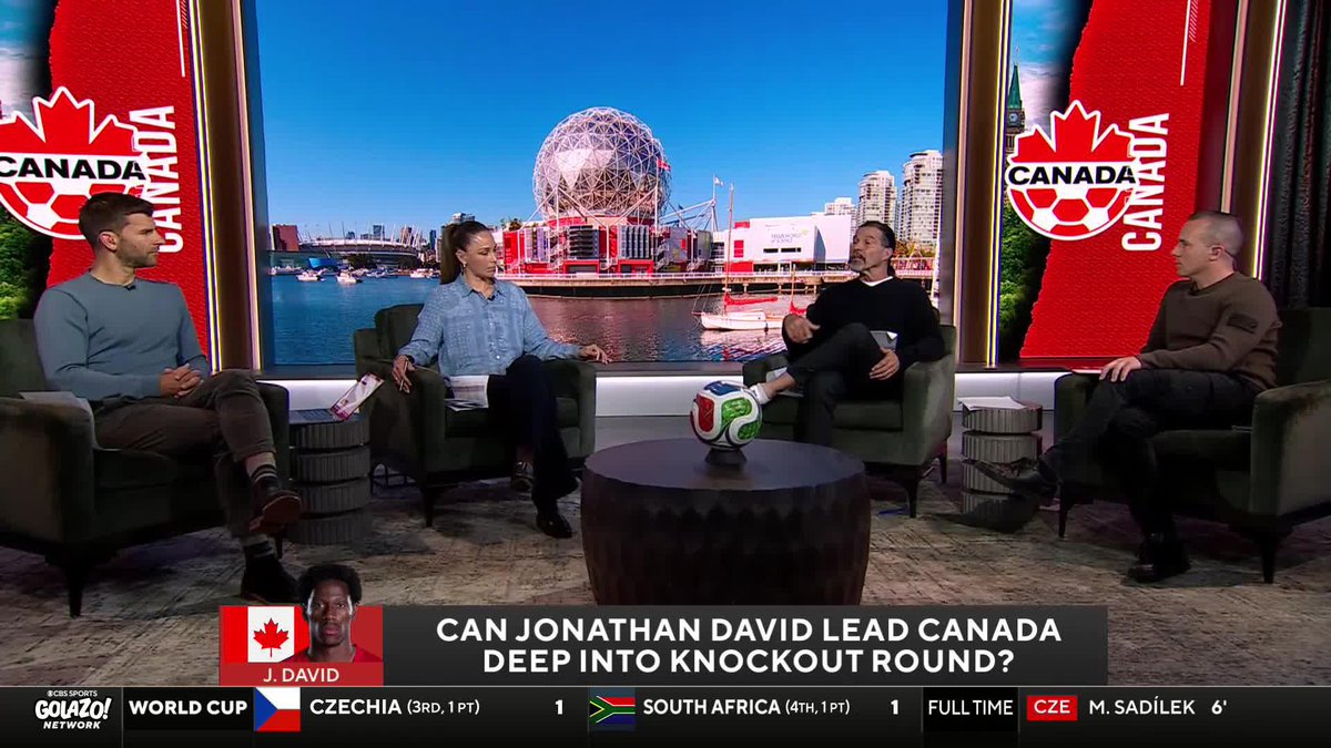 “When he has confidence… he’s excellent.” 𝐈𝐀𝐍 𝐏𝐀𝐔𝐋 𝐉𝐎𝐘, Adam Hunt, Janelly Farias and Marcelo Balboa dive into Jonathan David’s form and what makes him difficult to play against 🇨🇦
