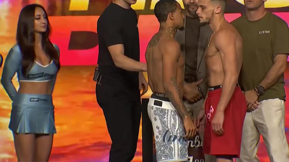 Co-main event FACE-OFF! 👀 J'Hon Ingram vs Devin Cushing #PugilistRevolution | June 19 | Live on DAZN ▪️