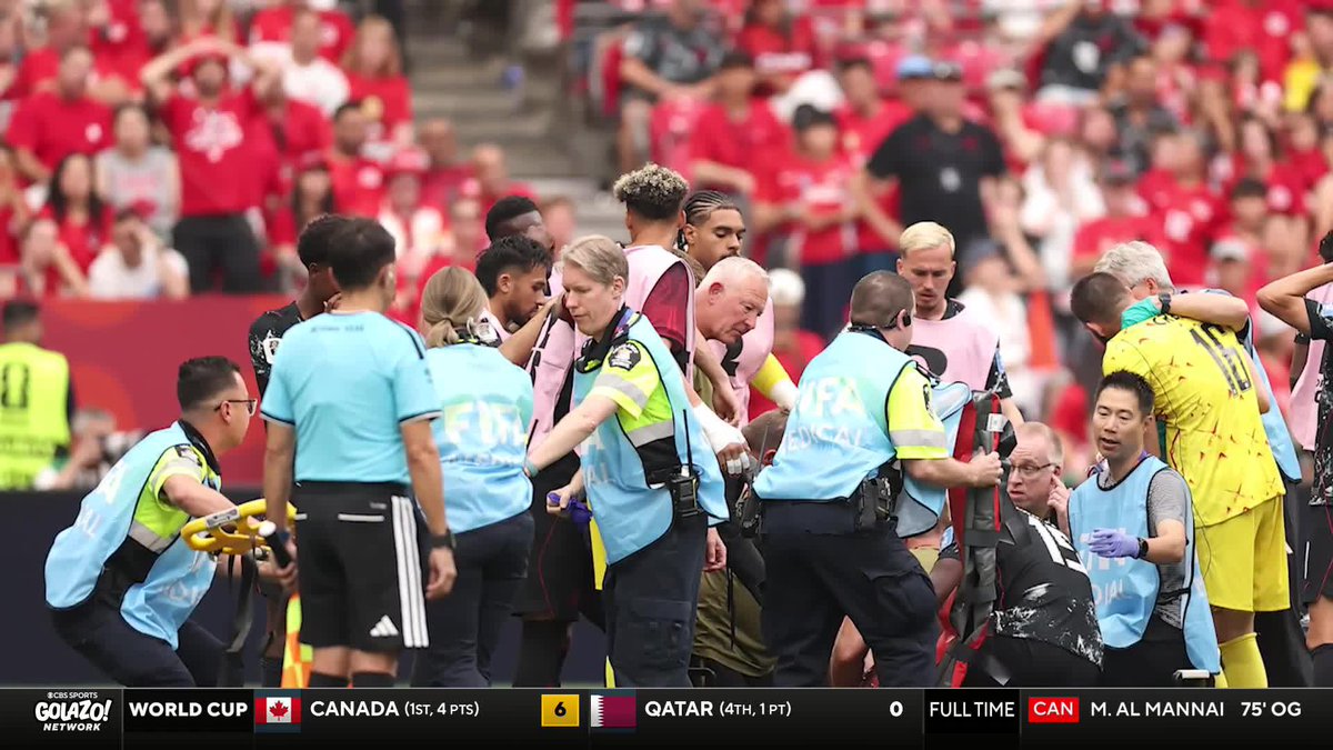 "You're playing now for a teammate." :🫶 Marcelo Balboa, Adam Hunt, Janelly Farias and 𝐈𝐀𝐍 𝐏𝐀𝐔𝐋 𝐉𝐎𝐘 talk through Ismaël Koné's injury that led him to be stretchered off in Canada's game vs. Qatar.