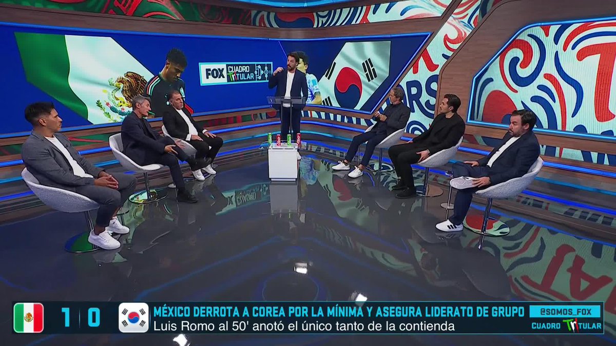 🇲🇽1-0 🇰🇷 "🇪🇸ESPAÑA O 🇵🇹PORTUGAL PODRÍAN SER RIVAL DE MÉXICO" 🎙️ Fernando Cevallos 🇺🇾Uruguay y 🇲🇦Marruecos también son otras posibilidades para ser rival de Selección Nacional en el cuarto partido🔥 #CuadroTritular 🇲🇽