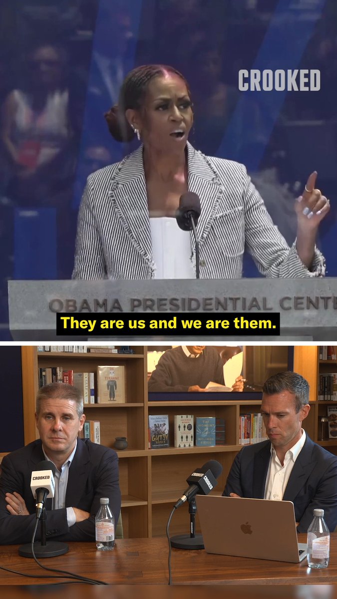 Dan Pfeiffer and Jon Favreau on Michelle's Obama Center remarks.