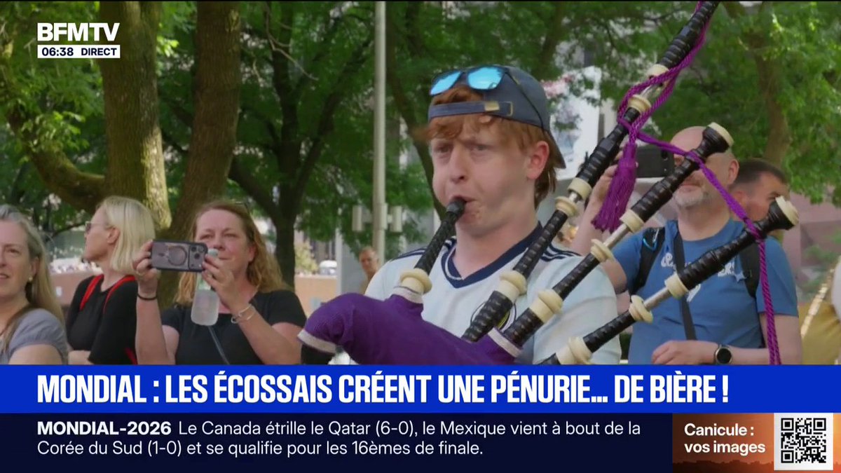 Mondial 2026: les Écossais créent une pénurie de bière
