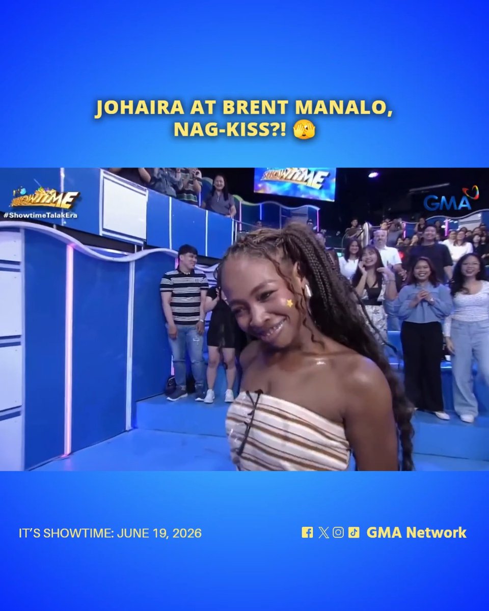 #ItsShowtime #Highlights: Parang totoo 'yung kilig ni Johaira! 🫣 Watch #ItsShowtime every 12:00 p.m. from Monday to Saturday on GMA. For more videos, visit: Watch the full episodes of your favorite GMA shows on the new GMA Play app. Download now on Google Play and App Store. Also available on and Android TVs! #ISTReels #BrentManalo #Johaira