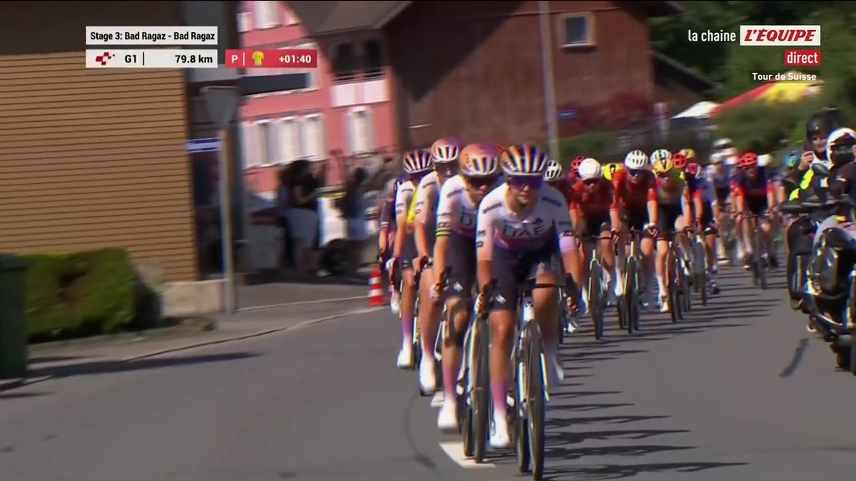 C'est parti pour la 3e étape du Tour de Suisse femmes. Suivez le direct > #lequipeVELO