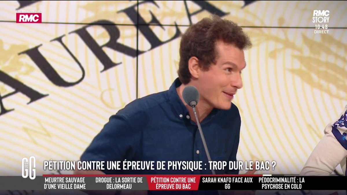 🧑🏫 "Au bac, tu fais 3 fautes à ton nom de famille, tu as la mention assez bien !" 🗣️ Jean-Loup Bonnamy : "Je vais câbler comme disent les jeunes. Tout est fait pour qu'ils l'aient. Mais tout est toujours trop dur pour eux ! C'est pas en signant des pétitions débiles qu'on va avoir des ingénieurs." #GGRMC