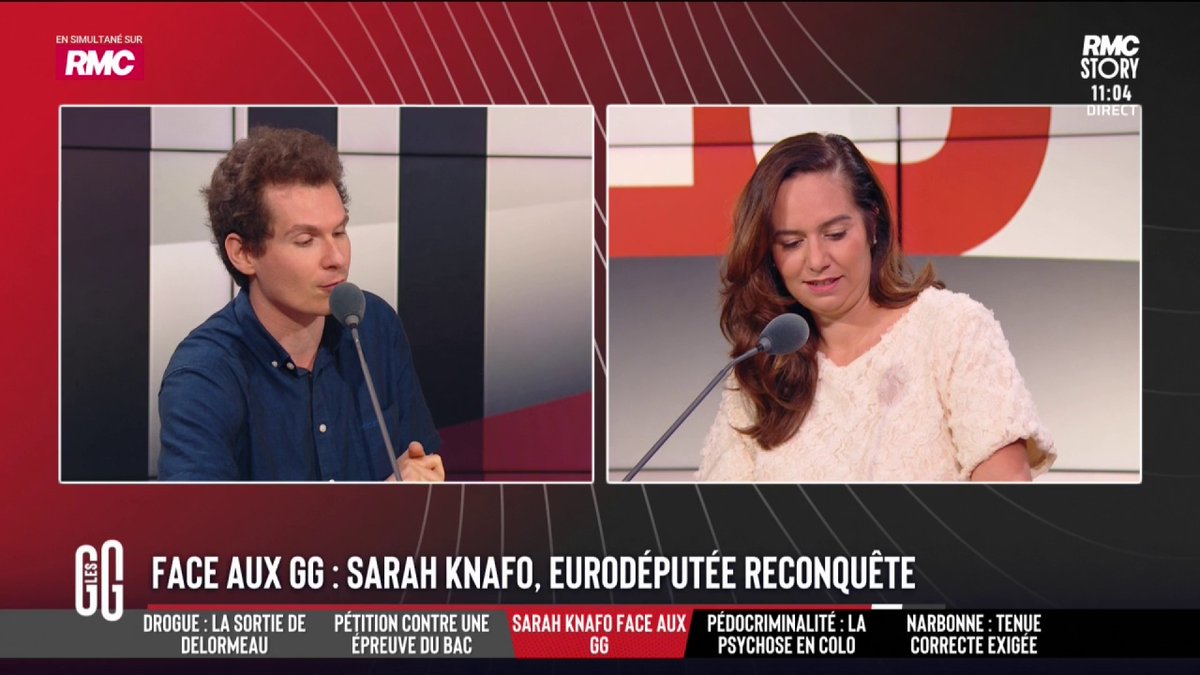 🎙️ Alain Marschall : "Vous faites ça à pile ou face le soir dans la cuisine ?" 🎙️ Sarah Knafo : "Non, je souhaite qu'Éric Zemmour soit candidat en 2027." 🎙️ Jean-Loup Bonnamy : "Il serait un moins bon candidat. En 2022, il n'était pas bon." #GGRMC