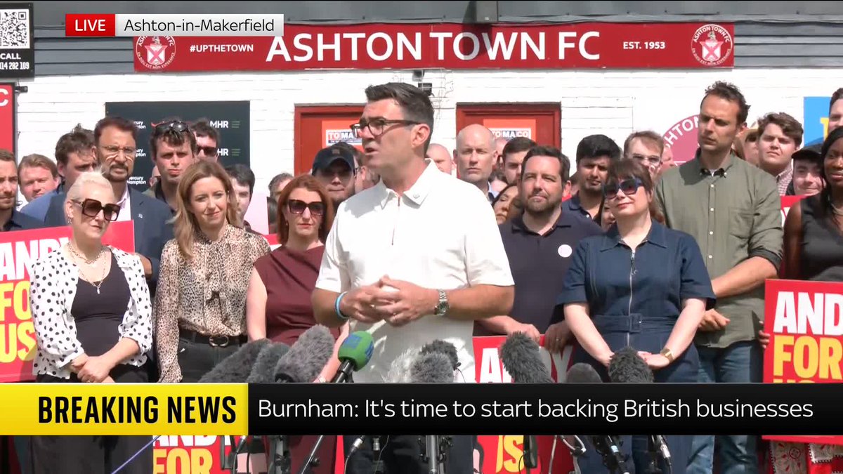 Andy Burnham says there was a risk if the outcome was different in the by-election that Britain would go down a path of "greater darkness and division and end up like the U.S." where he says people "don't talk to each other in the street" if they vote different ways