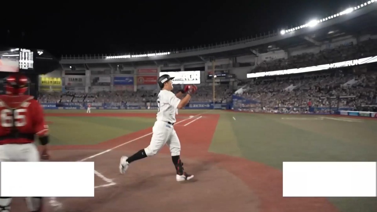 同点弾‼️ 千葉ロッテ 山口航輝 選手の第9号ソロホームラン🌈 👇スマホ・テレビで試合観戦！