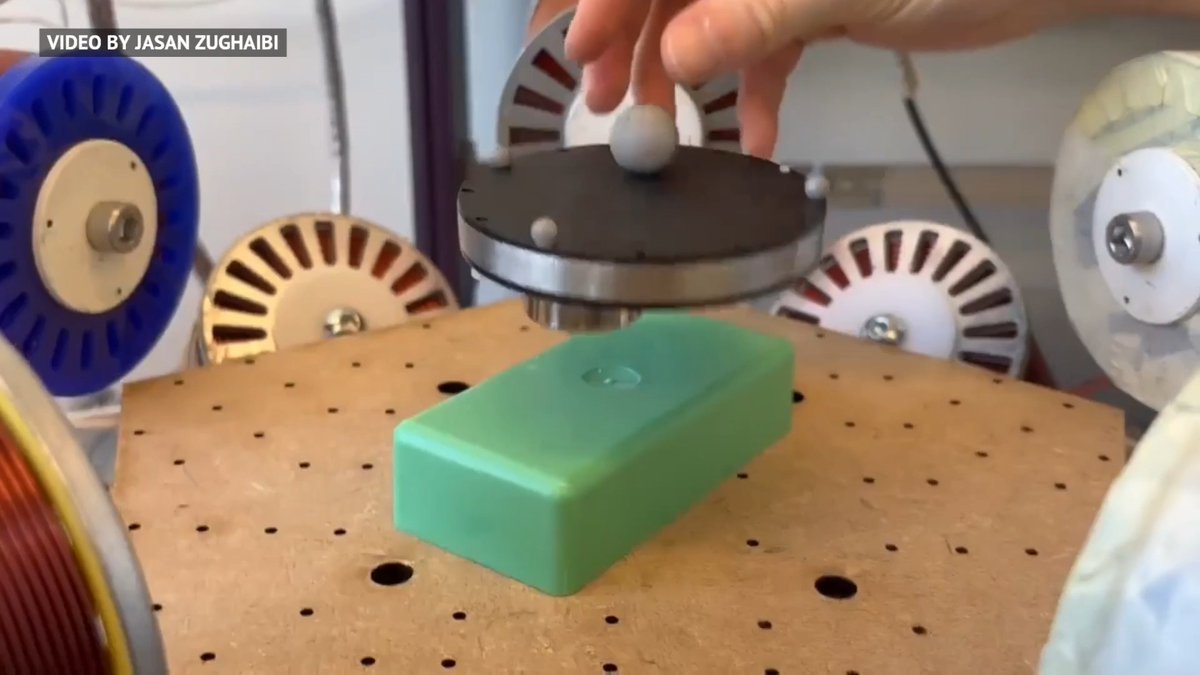 A research team developing minimally invasive surgical technologies has demonstrated remote magnetic levitation for moving objects inside the body. Their objective is to control guidewires and catheters using magnetic fields. Because magnetic levitation is inherently unstable, it requires solving difficult control challenges, including nonlinear magnetic field behavior, real-time system modeling, and control algorithms that can operate across different electroMagnetic Navigation Systems (eMNS) and device types. A key challenge is tracking position and orientation. Once a catheter or microrobot is inside the body, direct visual feedback is often unavailable, leaving researchers to rely on magnetic field and current measurements for localization and control. Research paper: Video Credit: Jasan Zughaibi #engineering #technology