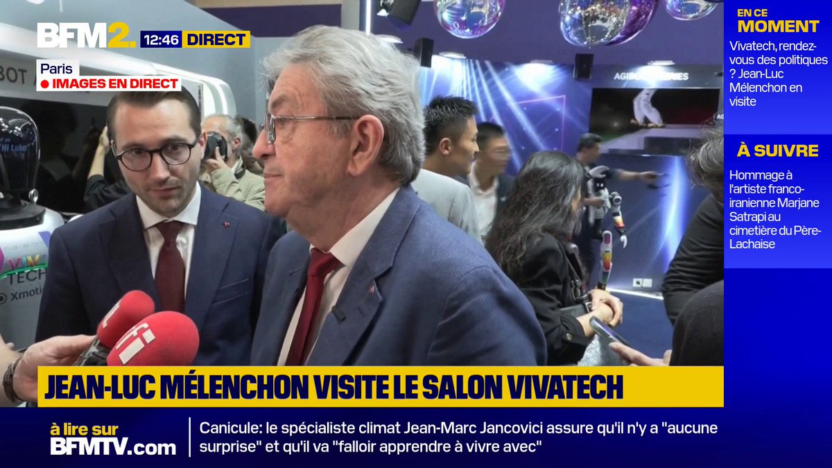 Concert LFI pour la Fête de la musique interdit: "Le préfet qui a décidé de ça n'y connaît rien en maintien de l'ordre (...), c'est évident que ce n'est pas légal", estime Jean-Luc Mélenchon #BFM2