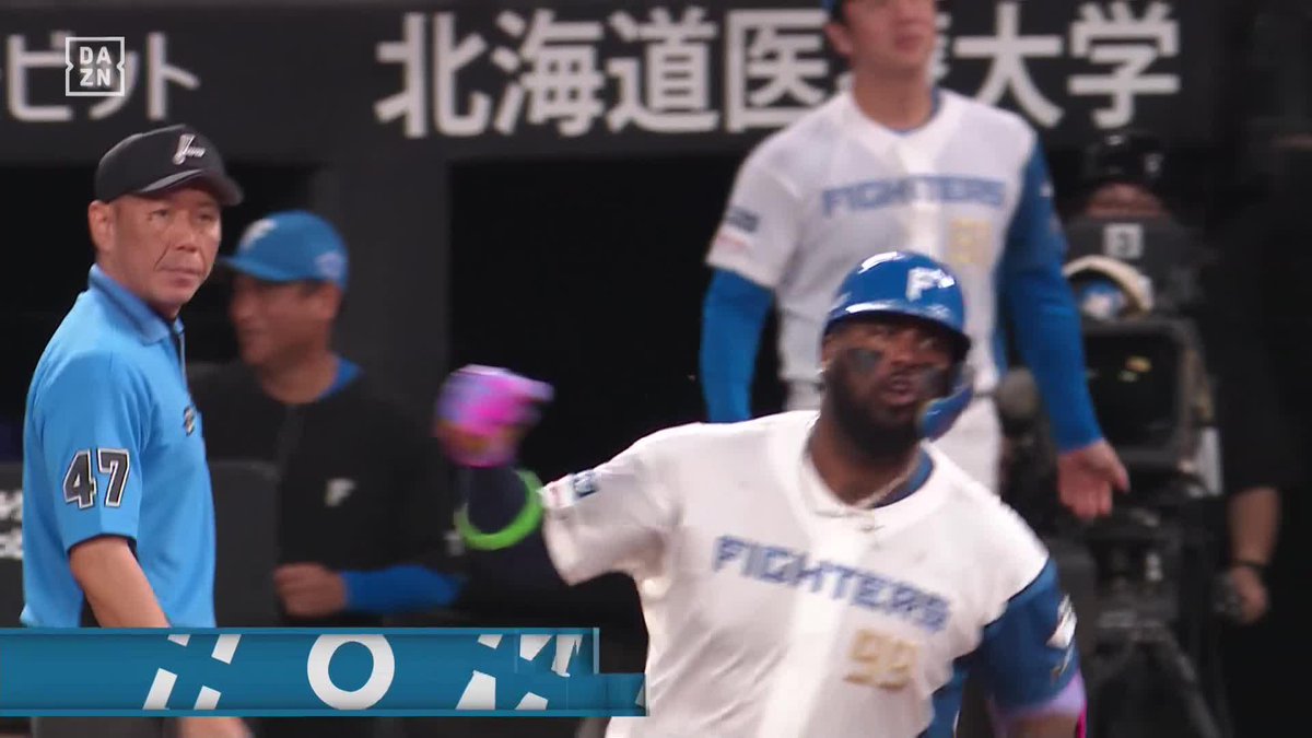 勢いは止まらない レイエスが右中間へ放り込む 交流戦から出場2試合連続ホームラン ⚾️日本ハム×ソフトバンク #lovefighters #だったらDAZN