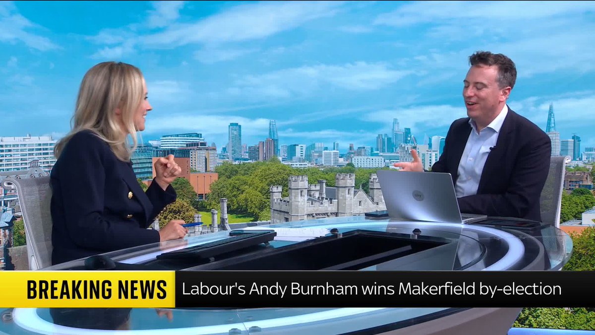 Could we have a new prime minister by September? Sky's Sam Coates Sky reports that key figures around Andy Burnham say that it is their preference for Keir Starmer to hand over power to Burnham in early September