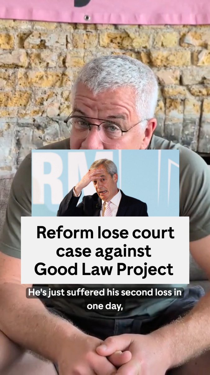 It’s a great day to be winning against Reform 👀 Nigel Farage’s party have lost in Makerfield AND they’ve failed to get the High Court to strike out our trailblazing legal challenge. Let’s keep up the fight against the far right 👇