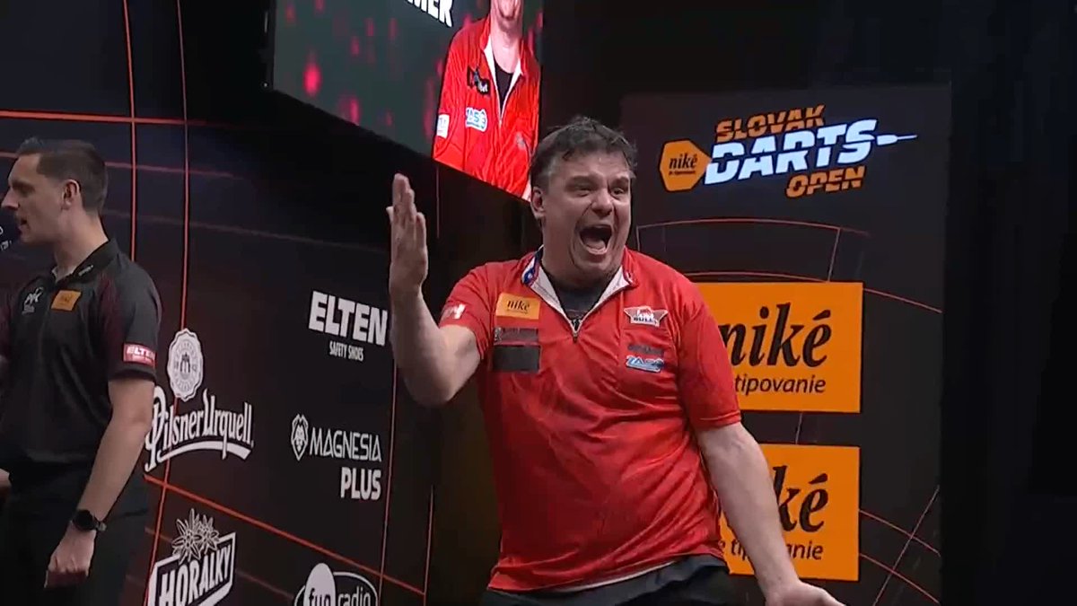 PRATNEMER WINS THE DECIDER! Benjamin Pratnemer comes back from 4-1 down to defeat Justin Hood 6-5 in our opening match in Slovakia! 📺 #ET9