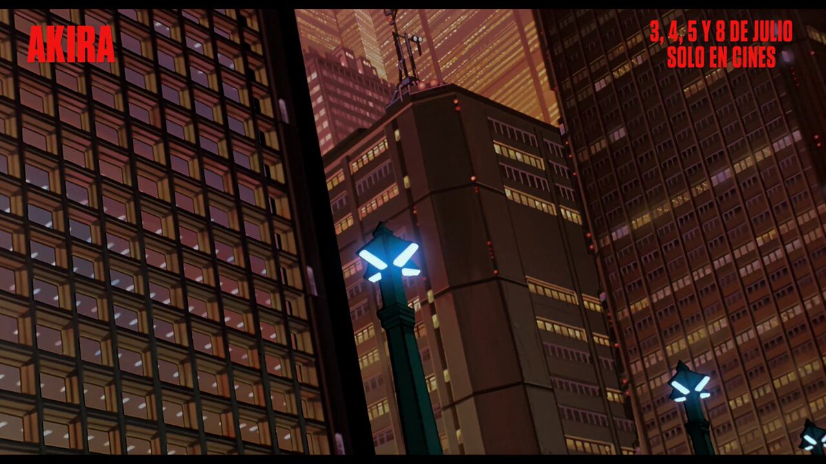 Neo-Tokyo está a punto de explotar en la gran pantalla. Akira en 4K — en Cines — 3, 4, 5 y 8 de julio 🍿