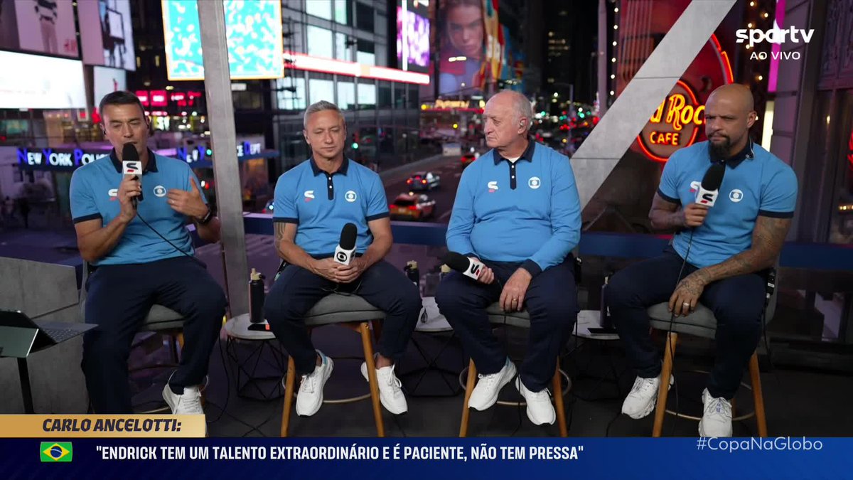 🇧🇷 "Esse papo de 'não ter pressa com Endrick' pode fazer sentido no Real Madrid. A Seleção Brasileira tem pressa. Em 1 jogo ruim você volta para casa. Já que nenhuma das outras alternativas funcionou, por que não o Endrick?" 🎙️ Rizek 🎥 sportv | ge