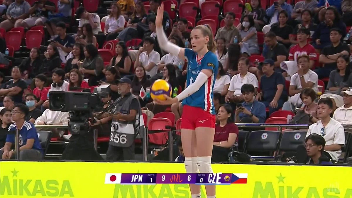 #VNL2026: YOSHINO SATO 🇯🇵 CURRENTLY WITH 16 POINTS 🤯 ... and we're only at middle of set 2 😮 📺 LIVE NOW on VBTV: 🏐 #BePartOfTheGame #Volleyball