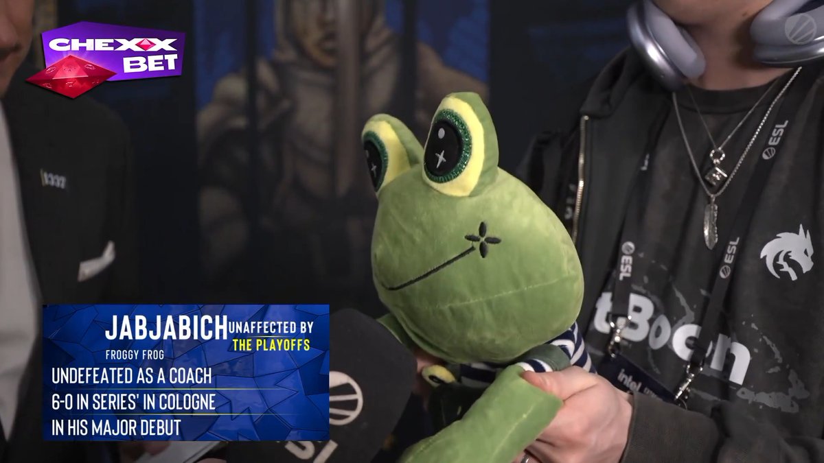 THE BIGGEST GAME OF HIS CAREER 😳 stunna caught up with a jumpy Jab Jabich ahead of Team Spirit CS2's quarter-final at the #IEM Cologne Major