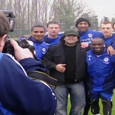 When Diego Maradona visited Cobham