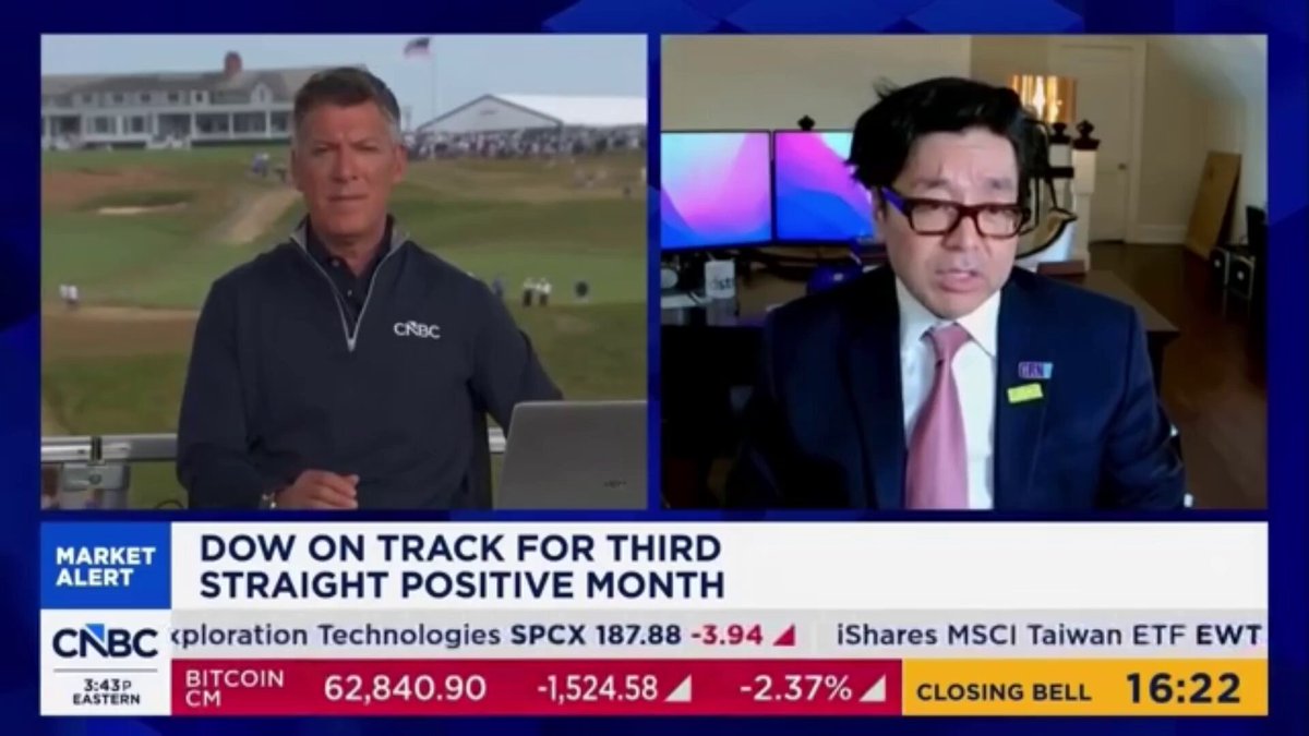 🔥TOM LEE WARNS AN ABRUPT BEAR-MARKET SHIFT IS COMING Lee says stocks can still rise for now, but the market could flip to “feel very much like a bear market.” He pointed to SpaceX as one major risk, saying its IPO launched with only around $90 BILLION of float.