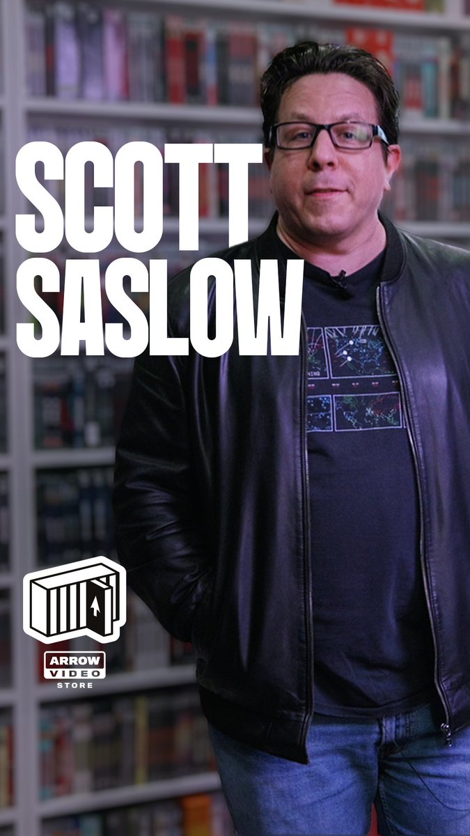 This week's Arrow Video Store guest is Graphic Designer, Scott Saslow! Scott has worked on LOADS of Arrow titles, collaborating with artists such as Tony Stella, Drusilla Adeline and many more 📺