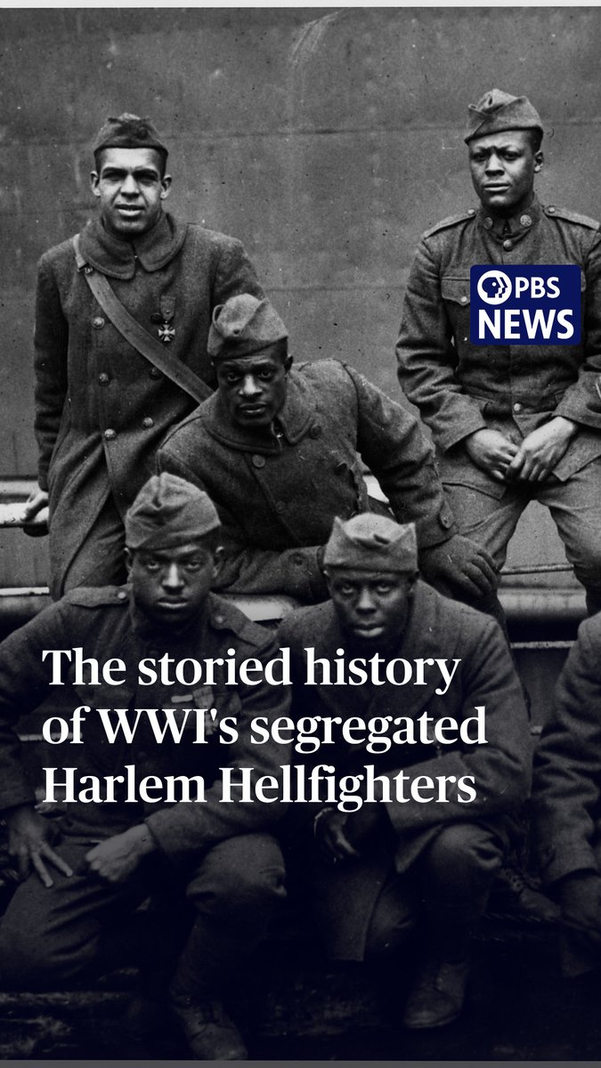 As we approach the nation's 250th birthday, PBS News is looking at some notable, but lesser-known, people and moments in American military history. Of the more than 350,000 Black U.S. service members who served in World War I, 89% were assigned to labor support units due to discrimination. But one segregated infantry regiment came out of the war highly decorated and renowned: the 369th Infantry Regiment, known as the "Harlem Hellfighters." PBS News' Cecilia Lallmann explores the regiment’s storied legacy, from its beginnings as New York State’s first all-Black National Guard unit to its historic achievements during World War I. This post was produced by Cecilia Lallmann, Shyla Duff, Julia Griffin, Travis Daub and Dan Cooney.