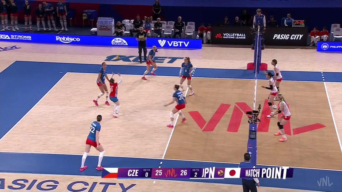 #VNL2026: 🇯🇵 JAPAN WANTED IT DONE IN 3 😤 🎥 Highlights coming soon. 📺 Relive on VBTV: 🏐 #BePartOfTheGame #Volleyball