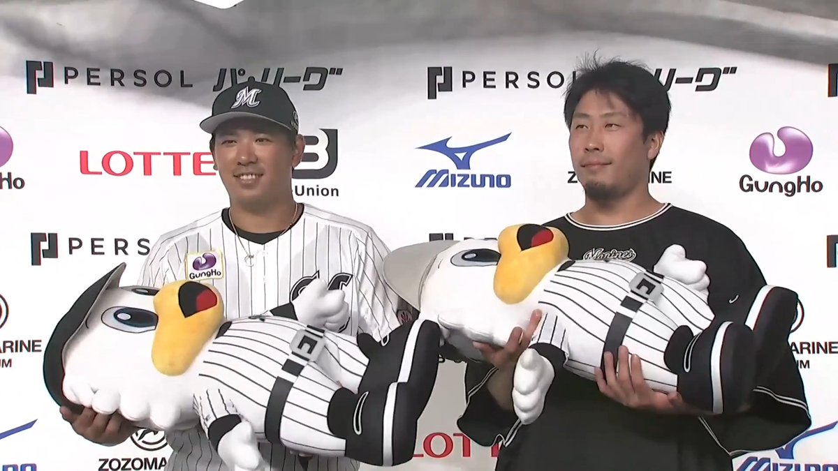 ／ 6/19 ヒーローインタビュー⚾️ ＼ 千葉ロッテ 八木彬 投手 愛斗 選手✨ 👇スマホ・テレビで試合観戦！