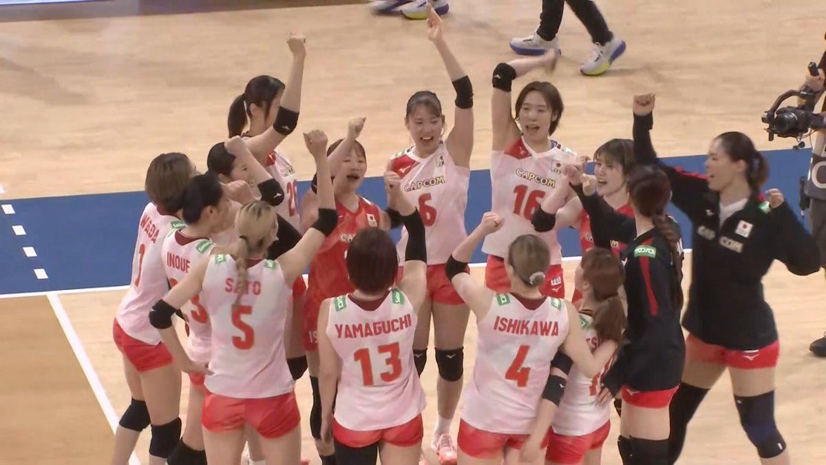 ／ #ネーションズリーグ 女子 日本🇯🇵開幕6連勝🎉 ＼ 【フィリピンR 第2戦】 🇯🇵日本 ㉕ ㉕ ㉗ 3️⃣ 🇨🇿チェコ ⑮ ㉓ ㉕ 0️⃣ #福留慧美 選手の連続スーパーディグ💫 最後は #和田由紀子 選手が決めて🇯🇵ストレート勝利💥 #VNL2026